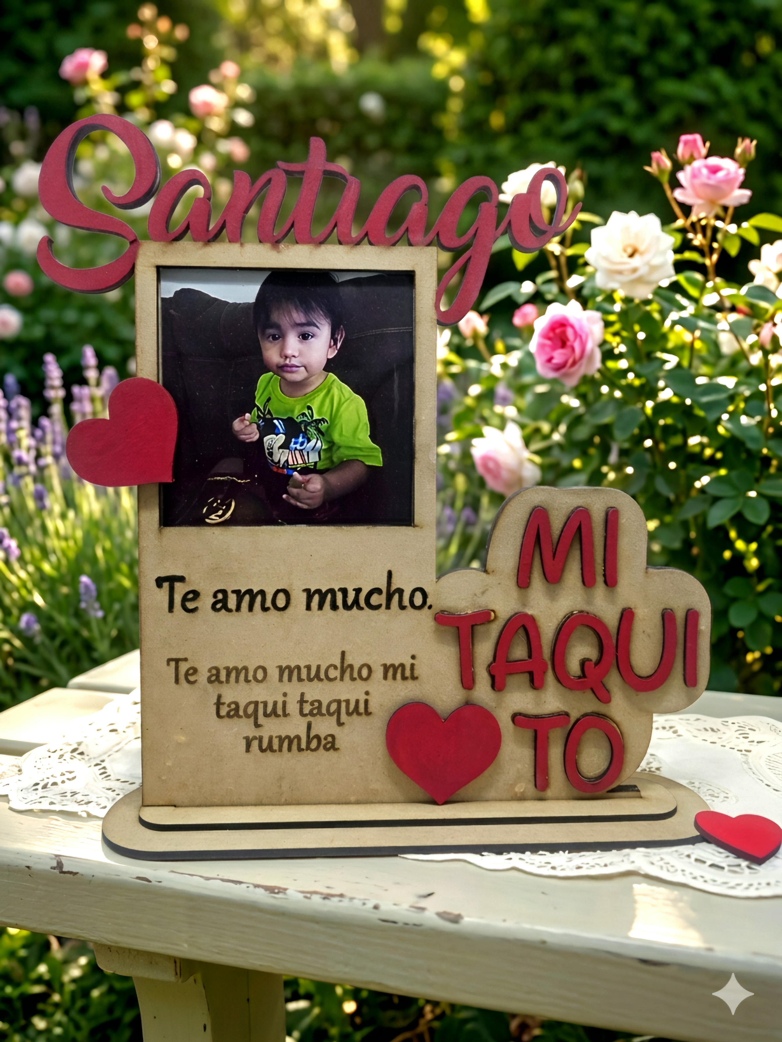 Porta retratos personalizable
