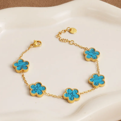 Pulsera de pétalos