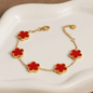 Pulsera de pétalos