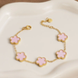 Pulsera de pétalos