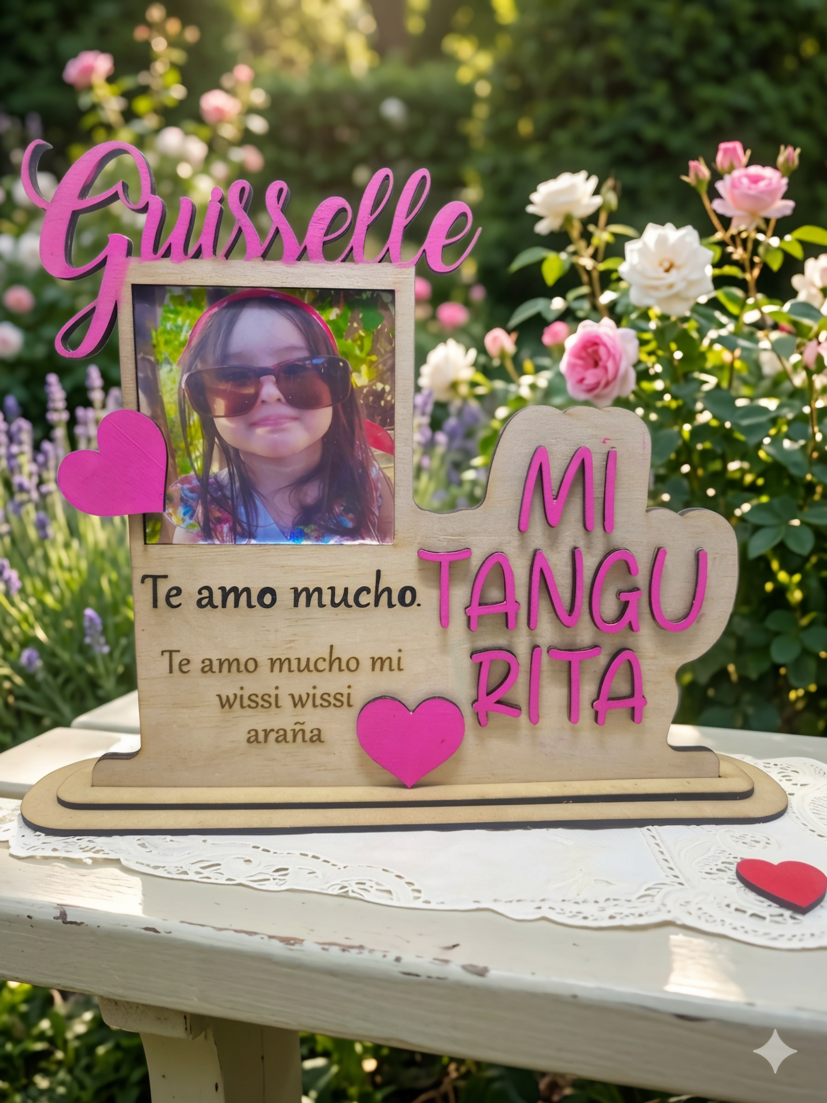 Porta retratos personalizable